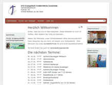 Tablet Screenshot of efg-muelheim.de